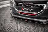 Maxton Design Spoiler předního nárazníku PEUGEOT 208 GTi V.2 - texturovaný plast
