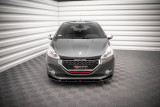 Maxton Design Spoiler předního nárazníku PEUGEOT 208 GTi V.2 - černý lesklý lak