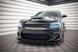 Maxton Design Spoiler předního nárazníku DODGE Charger SRT Facelift V.1 - texturovaný plast