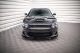 Maxton Design Spoiler předního nárazníku DODGE Charger SRT Facelift V.1 - černý lesklý lak