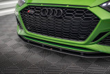 Maxton Design Spoiler předního nárazníku Street Pro AUDI RS5 B9 Facelift - černý