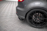 Maxton Design Boční lišty zadního nárazníku s křidélky Street Pro AUDI S3 8V Sportback Facelift - červeno-černé