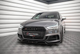 Maxton Design Spoiler předního nárazníku AUDI S3 8V Sportback Facelift V.1 - karbon