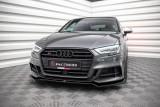 Maxton Design Spoiler předního nárazníku AUDI S3 8V Sportback Facelift V.2 - texturovaný plast