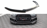 Maxton Design Spoiler předního nárazníku AUDI S3 8V Sportback Facelift V.3 - texturovaný plast