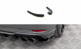 Maxton Design Boční lišty zadního nárazníku AUDI S3 8V Sportback Facelift - černý lesklý lak