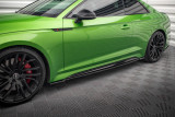 Maxton Design Prahové lišty AUDI RS5 B9 Coupe Facelift - texturovaný plast
