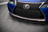Maxton Design Spoiler předního nárazníku Street Pro LEXUS GS F Mk4 Facelift - černý