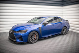 Maxton Design Prahové lišty Street Pro LEXUS GS F Mk4 Facelift - červeno-černé