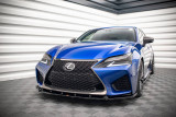 Maxton Design Spoiler předního nárazníku LEXUS GS F Mk4 Facelift V.1 - černý lesklý lak