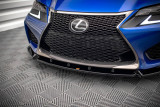 Maxton Design Spoiler předního nárazníku LEXUS GS F Mk4 Facelift V.1 - černý lesklý lak