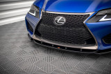 Maxton Design Spoiler předního nárazníku LEXUS GS F Mk4 Facelift V.2 - černý lesklý lak