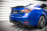 Maxton Design Spoiler zadního nárazníku LEXUS GS F Mk4 Facelift - texturovaný plast