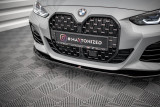 Maxton Design Spoiler předního nárazníku BMW 4 Gran Coupe G26 M-Pack - texturovaný plast