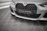 Maxton Design Spoiler předního nárazníku BMW 4 Gran Coupe G26 M-Pack V.2 - texturovaný plast
