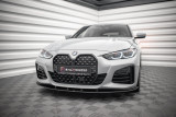 Maxton Design Spoiler předního nárazníku Street Pro BMW 4 Gran Coupe G26 M-Pack - červeno-černý