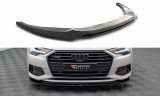 Maxton Design Spoiler předního nárazníku AUDI A6 C8 V.3 - texturovaný plast