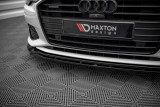 Maxton Design Spoiler předního nárazníku AUDI A6 C8 V.3 - texturovaný plast