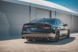Maxton Design Spoiler zadního nárazníku AUDI S8 D4 Facelift - černý lesklý lak