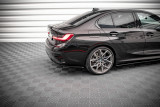 Maxton Design Boční lišty zadního nárazníku BMW 3 G20 M-Pack V.4 - černý lesklý lak