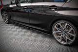Maxton Design Prahové lišty Street Pro BMW 3 G20 M-Pack - červeno-černé