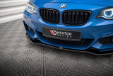 Maxton Design Spoiler předního nárazníku BMW 2 F22 M-Pack V.1 - texturovaný plast