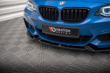 Maxton Design Spoiler předního nárazníku BMW 2 F22 M-Pack V.2 - texturovaný plast