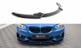 Maxton Design Spoiler předního nárazníku BMW 2 F22 M-Pack V.2 - černý lesklý lak
