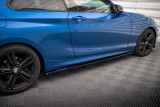 Maxton Design Prahové lišty BMW 2 F22 M-Pack - texturovaný plast