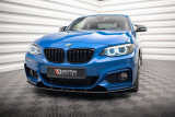 Maxton Design Spoiler předního nárazníku Street Pro BMW 2 F22 M-Pack - černý