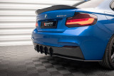 Maxton Design Zadní difuzor Street Pro BMW 2 F22 M-Pack - červeno-černý