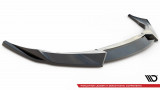 Maxton Design Spoiler předního nárazníku AUDI e-tron GT / e-tron RS GT V.1 - texturovaný plast