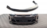 Maxton Design Spoiler předního nárazníku AUDI e-tron GT / e-tron RS GT V.2 - černý lesklý lak