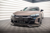 Maxton Design Spoiler předního nárazníku AUDI e-tron GT / e-tron RS GT V.3 - texturovaný plast