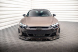 Maxton Design Spoiler předního nárazníku AUDI e-tron GT / e-tron RS GT V.3 - texturovaný plast