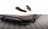 Maxton Design Boční lišty zadního nárazníku AUDI e-tron GT / e-tron RS GT V.2 - černý lesklý lak
