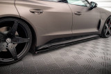 Maxton Design Prahové lišty AUDI e-tron GT / e-tron RS GT V.1 - černý lesklý lak