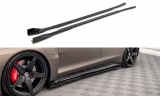 Maxton Design Prahové lišty AUDI e-tron GT / e-tron RS GT V.2 - černý lesklý lak