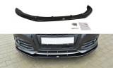 Maxton Design Spoiler předního nárazníku AUDI S3 8P Facelift V.2 - černý lesklý lak