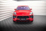 Maxton Design Spoiler předního nárazníku PORSCHE Macan Mk1 Facelift V.1 - černý lesklý lak