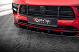 Maxton Design Spoiler předního nárazníku PORSCHE Macan Mk1 Facelift V.1 - karbon
