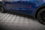 Maxton Design Prahové lišty TESLA Model Y V.2 - černý lesklý lak
