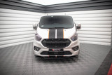 Maxton Design Spoiler předního nárazníku FORD Transit Custom ST-Line Facelift - černý lesklý lak
