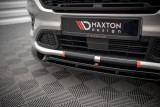 Maxton Design Spoiler předního nárazníku FORD Transit Custom ST-Line Facelift - karbon
