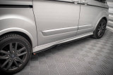 Maxton Design Prahové lišty FORD Transit Custom ST-Line Facelift - texturovaný plast