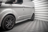 Maxton Design Prahové lišty FORD Transit Custom ST-Line Facelift - černý lesklý lak