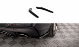 Maxton Design Boční lišty zadního nárazníku BMW X3 M40d G01 - černý lesklý lak