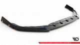Maxton Design Spoiler předního nárazníku s křidélky Nissan GT-R Facelift - černý lesklý lak