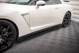 Maxton Design Prahové lišty Nissan GT-R Facelift - karbon
