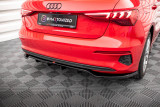 Maxton Design Spoiler zadního nárazníku AUDI A3 8Y Sportback - texturovaný plast